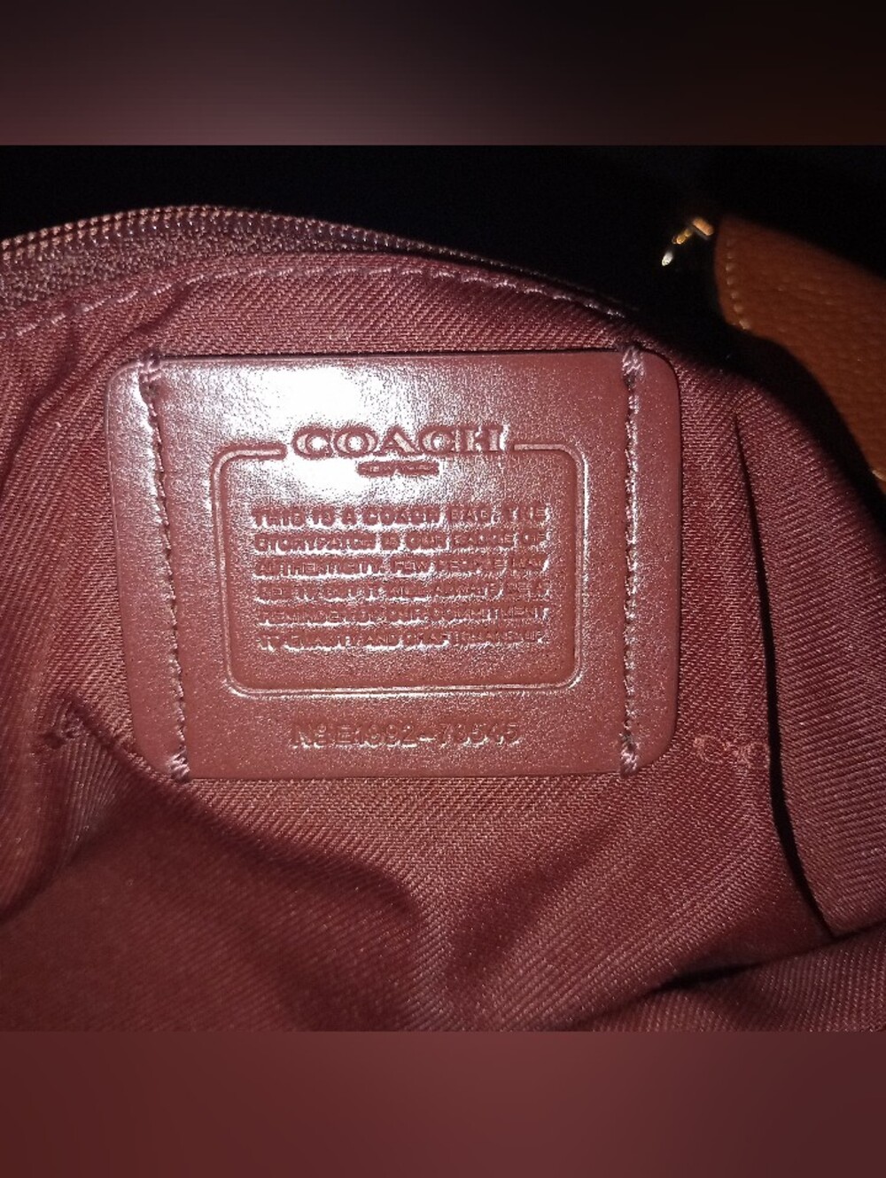 Coach Dalton 31 Saddle Brown Shoulder bag - Picture 10 of 16